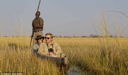 Vợ chồng đại gia đi tuần trăng mật giá 5 tỉ đồng